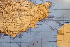 Th Southern Railway Map Of The System Detail Kent Cross Channel Severn Valley Railway1